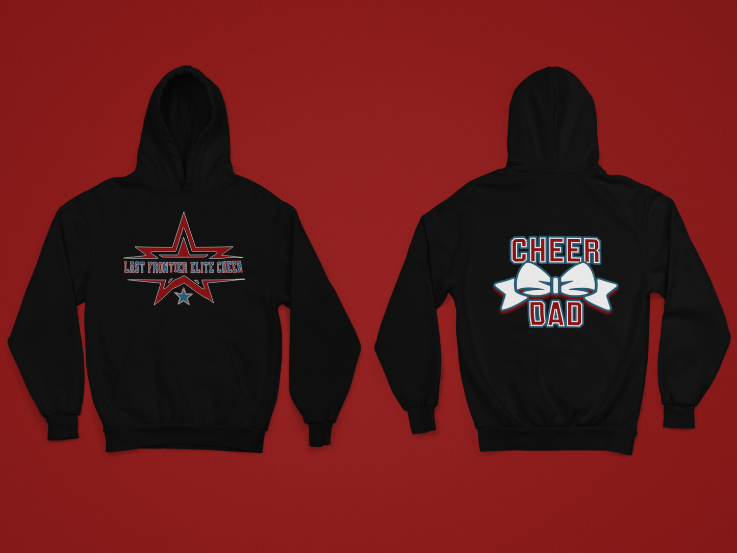 Last Frontier Elite Cheer DAD HOODIE