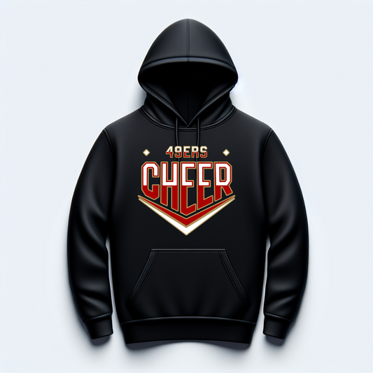 49ers cheer hoodie