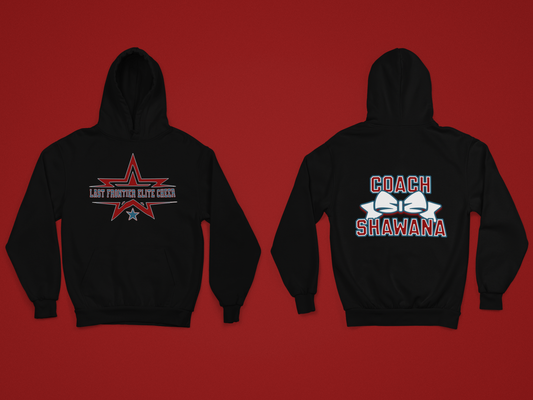 Last Frontier Elite Cheer COACH HOODIE