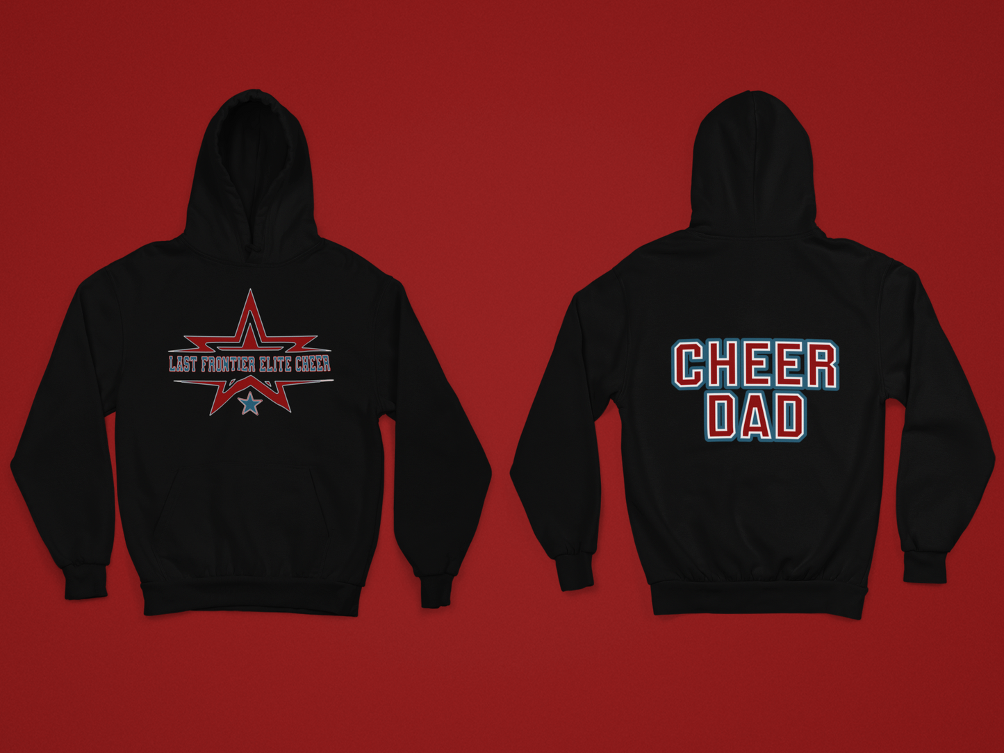 Last Frontier Elite Cheer DAD HOODIE