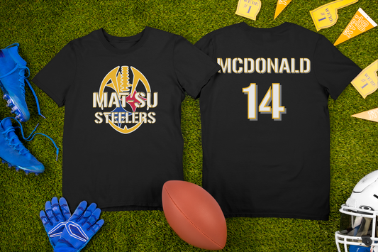 Mat-Su Steelers T-shirt (FOOTBALL LOGO)